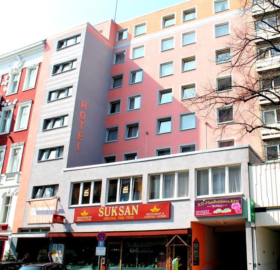 City Hotel Ansbach Am Kadewe Berlin Kültér fotó
